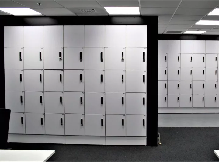 Kaso locker cabinets with digital locking